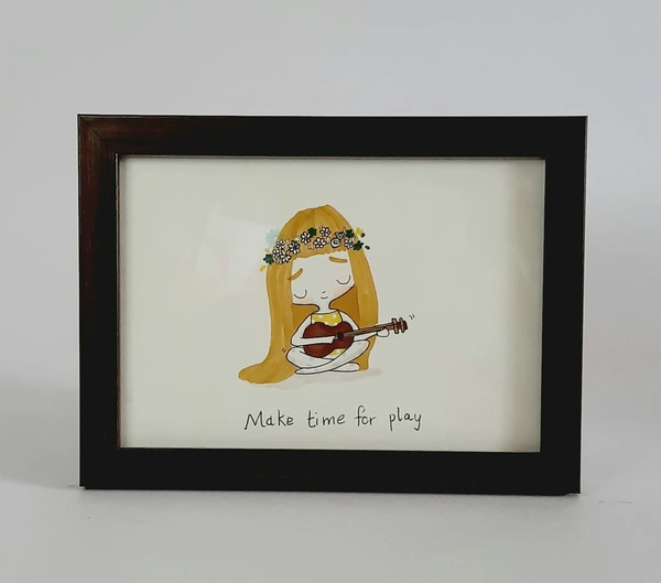 Hand Painted Photo Frame - 6*8 Inches
