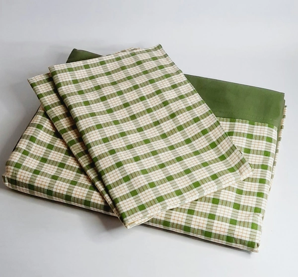 King Size Bedcover  - Bedcover 90*100 inches, Pillow cover 18*28 inches