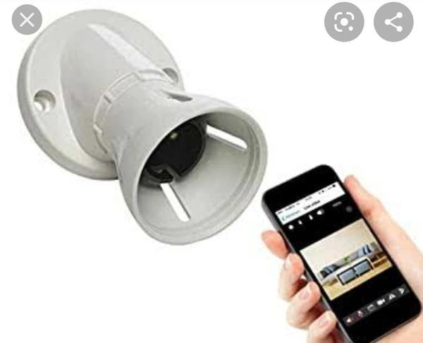Bulb holder Camera  Bh-002  FULL HD - White