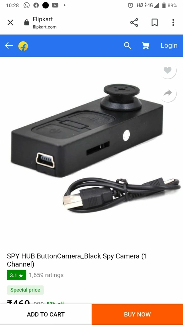 Button Camera 