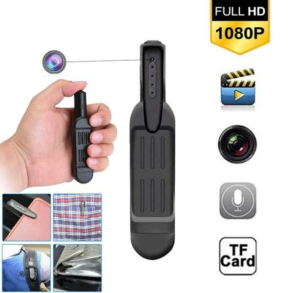 Pocket Camera Without Wifi 1080P HD Pocket Pen Camera, Wireless Spy Mini Micro Camera, Hidden Audio Video Recorder, Covert Camera with Small Clip for Indoor and Outdoor (Only Camera)