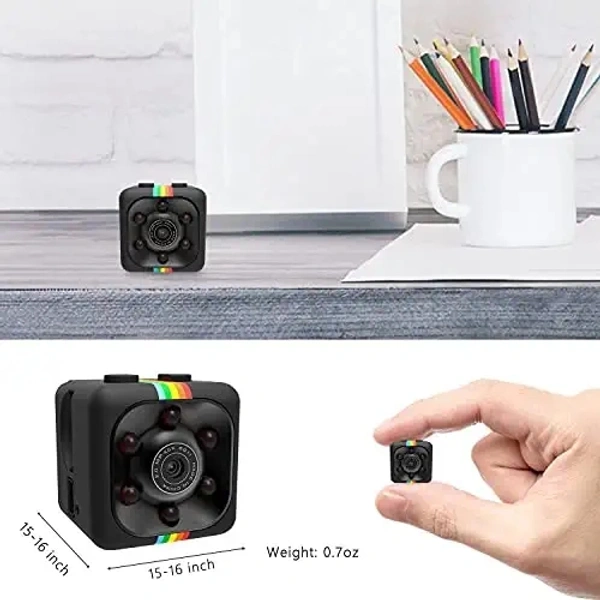 Spy Camera Infrared 1080p HD Security Camera, Black