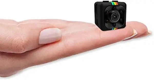Spy Camera Infrared 1080p HD Security Camera, Black