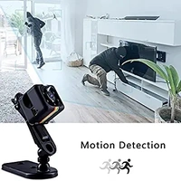 Spy Camera Infrared 1080p HD Security Camera, Black