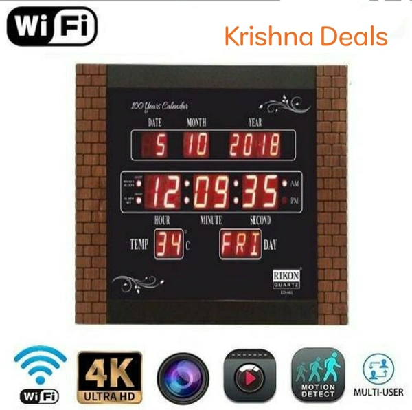 Rikon High defination Wall Clock Camera RWC002