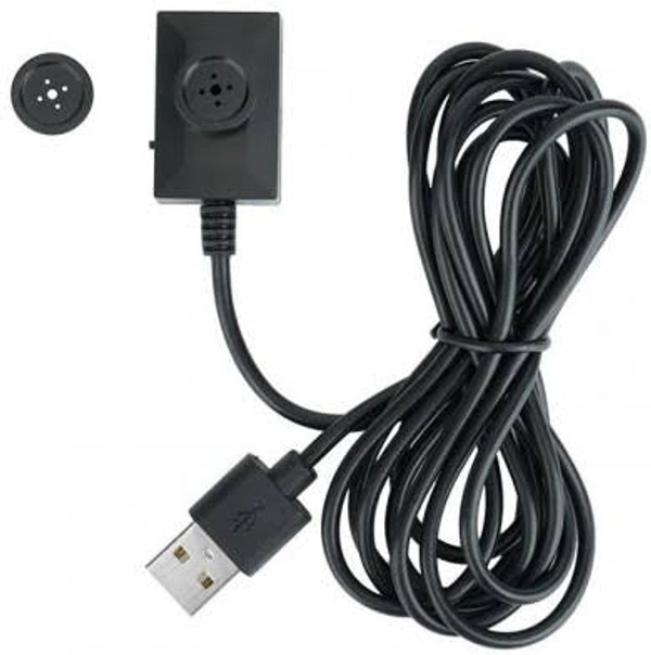 Wire button Camera Power Bank Button Camera KDB01