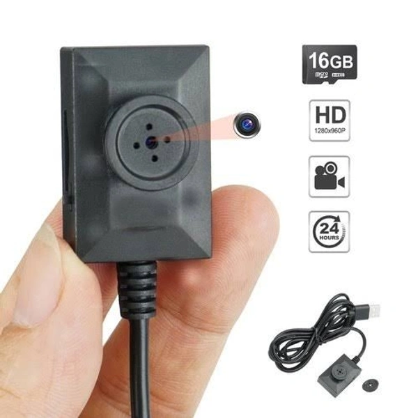 Wire button Camera Power Bank Button Camera KDB01