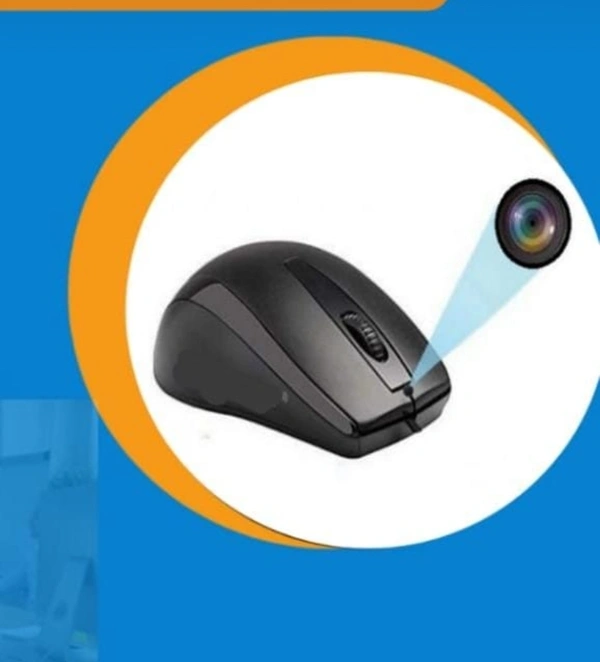 Mouse Camera Day Vision Wifi Camera KDMS001 - Black