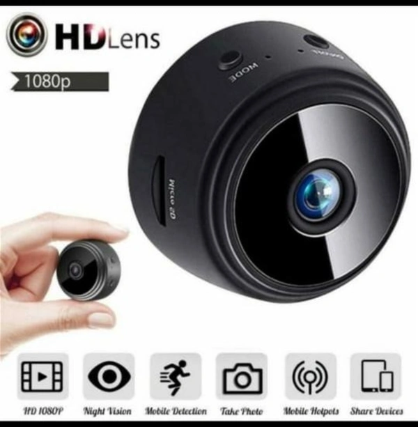 Day Night Vision Orignal Wifi Megnetic Camera KDMG001 - Black, 1.5 Inches