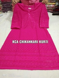 Chickenkari Kurti - More colors available
