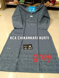 Chickenkari Kurti - More colors available