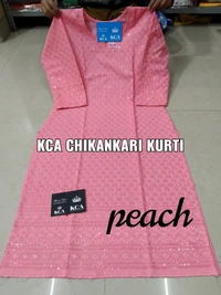 Chickenkari Kurti - More colors available