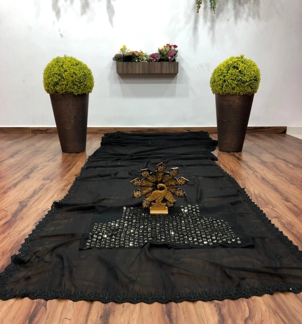 Black Saree