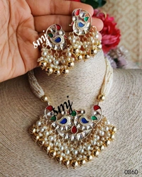 Kundan Meenakari Set