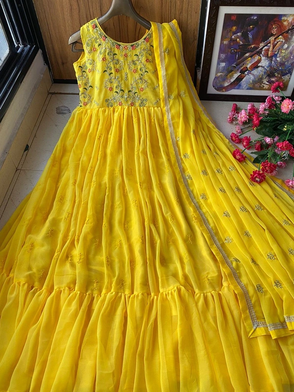Gown - Yellow