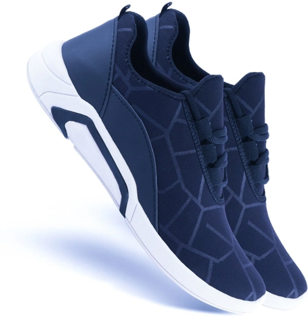 BIRDE Combo Pack of 2 Sports Shoes Running Shoes For Men - Blue, Grey, Multicolor, , 9