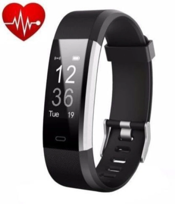 SYARA NCS_192D_ID115 Fitness band - black, FREE SIZE, 7 Days Replacement Policy, No questions asked