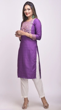Rang Rup Women Kurta - Purple, L, No Returns Applicable, No questions asked