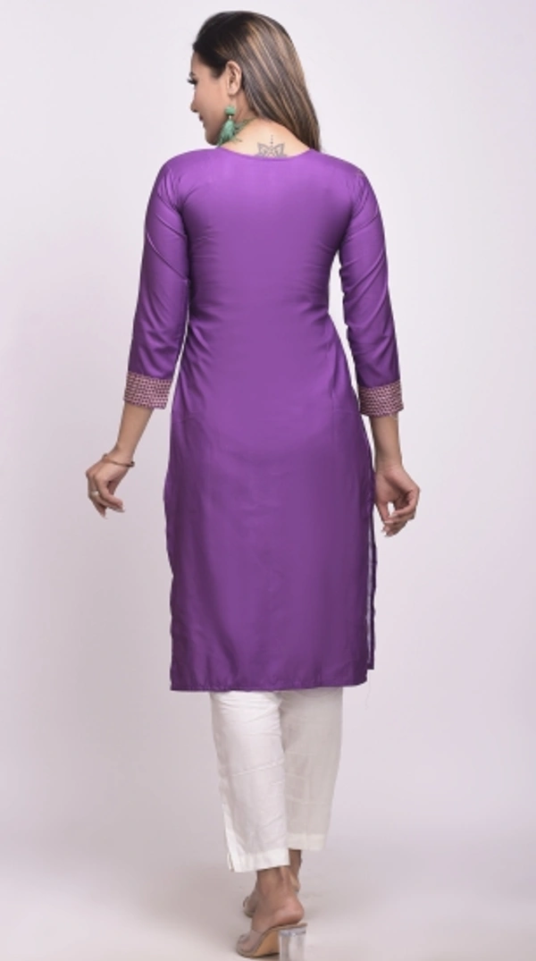 Rang Rup Women Kurta - Purple, L, No Returns Applicable, No questions asked