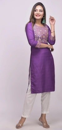 Rang Rup Women Kurta - Purple, L, No Returns Applicable, No questions asked