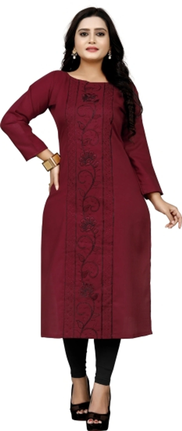 RANG RUP Women Kurta - Maroon, M, No Returns Applicable, No questions asked