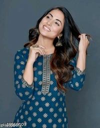Aagam Graceful Women Kurta Set - XL