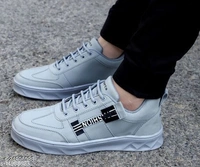 Modern Trendy Men Casual Shoes - IND-6, Grey
