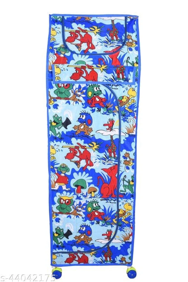 Trendy Collapsible Kids Wardrobe - Blue 