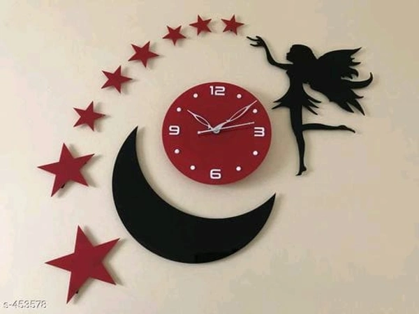 Classy Decorative Wall Clock  - 3D boxes