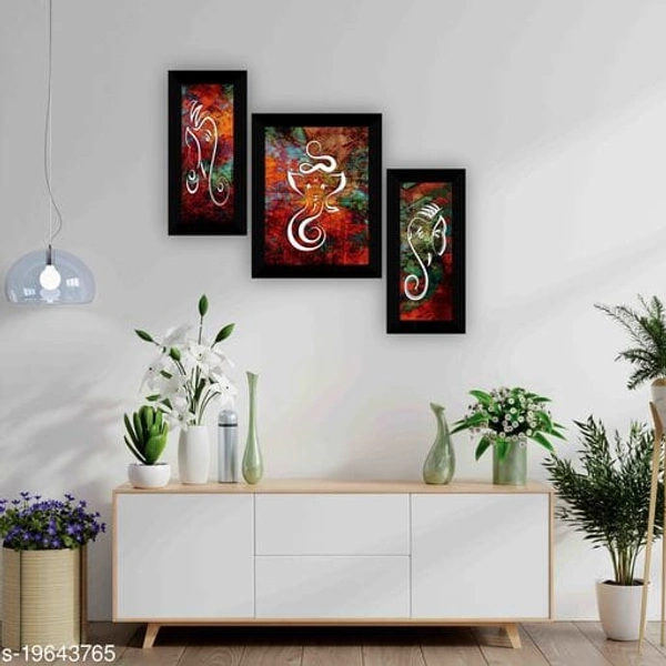 Set Of 3 Ganesha Painting