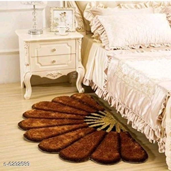 Trendy Polyster Doormats - Red