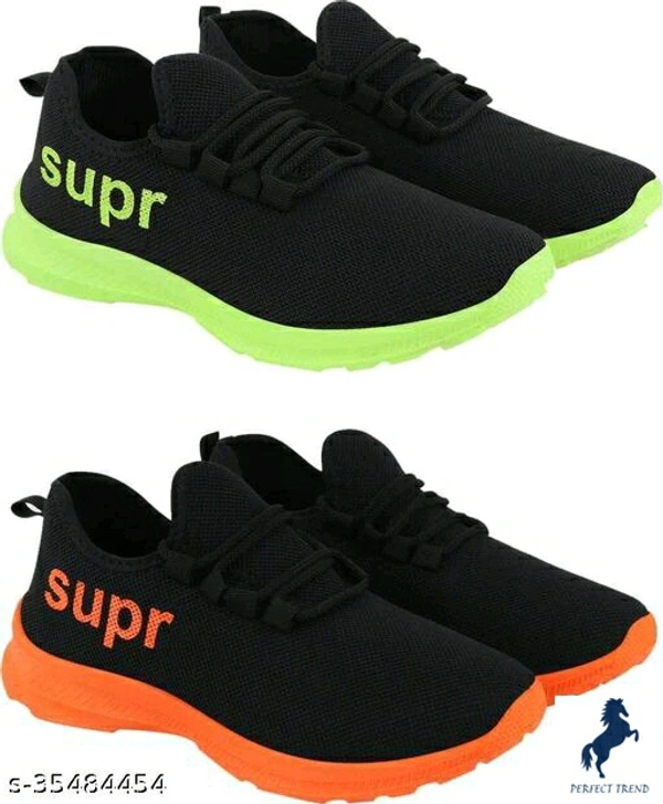Latest Trendy Men Sports Shoes*Material: MeshSole Material: EVAFastening & Back Detail: Lace-UpPattern: PrintedMultipack: 2Sizes: IND-6, IND-7, IND-8, IND-9, IND-10Dispatch: 1 DayEasy Returns Available In Case Of Any Issue*Proof of Safe Delivery - 6,7,8,9,10