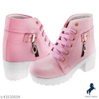 Fancy Women Boots*Material: Syntethic LeatherSole Material: PuPattern: SolidFastening & Back Detail: BuckleMultipack: 1 - 5