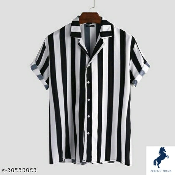 Classy Fashionable Men Shirts Fabric: RayonSleeve Length: Short SleevesPattern: PrintedMultipack: 1Sizes:S (Chest Size: 37 in, Length Size: 28in) XL (Chest Size: 43 in, Length Size: 29.5in) L (Chest Size: 41 in, Length Size: 29in) M (Chest Size: 39 in, Length Size: 28.5in) XXL (Chest Size: 45 in, Length Size: 30in) shirt,trnedy shirt,beach wear shirt,Country of Origin: India - L