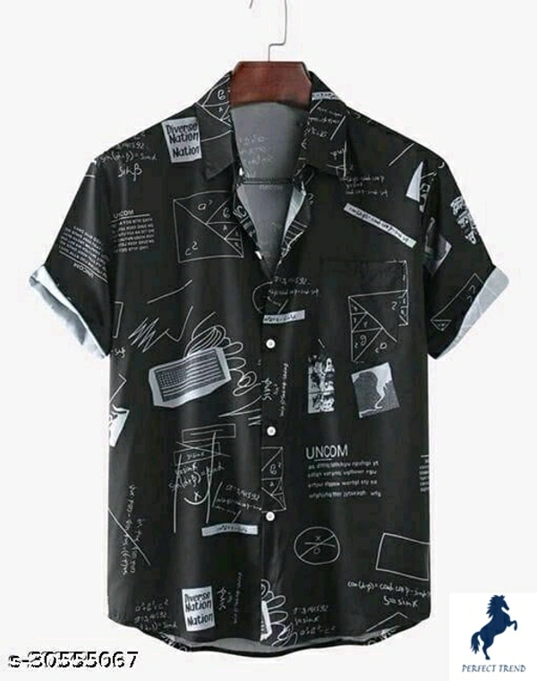 Classy Fashionable Men Shirts Fabric: RayonSleeve Length: Short SleevesPattern: PrintedMultipack: 1Sizes:S (Chest Size: 37 in, Length Size: 28in) XL (Chest Size: 43 in, Length Size: 29.5in) L (Chest Size: 41 in, Length Size: 29in) M (Chest Size: 39 in, Length Size: 28.5in) XXL (Chest Size: 45 in, Length Size: 30in) shirt,trnedy shirt,beach wear shirt,Country of Origin: India - xl