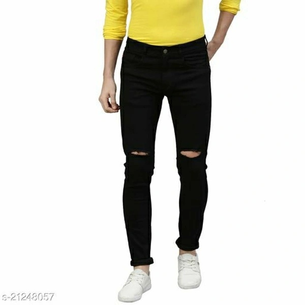  Fashion Wear Men's Regular Fit Stretchable Denim JeansFabric: DenimMultipack: 1Sizes:34 (Length Size: 40 in) 28 (Length Size: 40 in) 30 (Length Size: 40 in) 32 (Length Size: 40 in) Country of Origin: India - 34