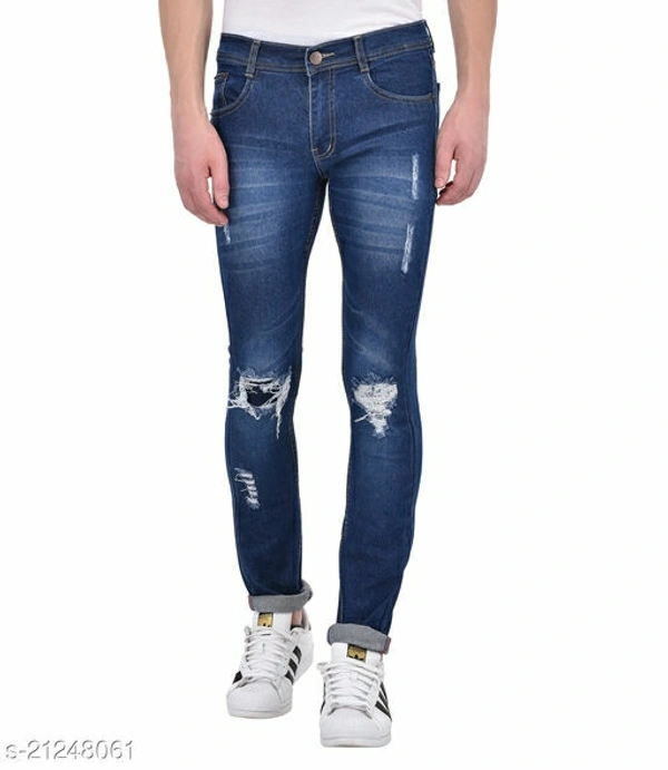 Fashion Wear Men's Regular Fit Stretchable Denim JeansFabric: DenimMultipack: 1Sizes:34 (Length Size: 40 in) 28 (Length Size: 40 in) 30 (Length Size: 40 in) 32 (Length Size: 40 in) Country of Origin: India - 28