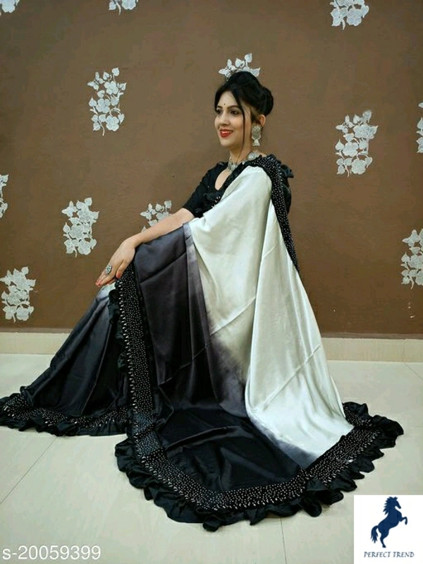 Saree Fabric: Satin SilkBlouse: Running BlouseBlouse Fabric: SilkMultipack: SingleSizes: Free SizeCountry of Origin: India - free size