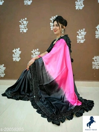 Saree Fabric: Satin SilkBlouse: Running BlouseBlouse Fabric: SilkMultipack: SingleSizes: Free SizeCountry of Origin: India - free size