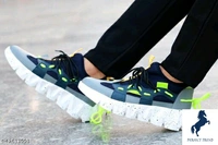 Unique Graceful Men Sports Shoes Material: MeshSole Material: RubberFastening & Back Detail: Lace-UpPattern: SolidMultipack: 1Sizes: IND-7, IND-6, IND-10, IND-9, IND-8Country of Origin: India - 7