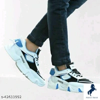 Unique Graceful Men Sports Shoes Material: MeshSole Material: RubberFastening & Back Detail: Lace-UpPattern: SolidMultipack: 1Sizes: IND-7, IND-6, IND-10, IND-9, IND-8Country of Origin: India - 7