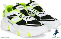 Unique Graceful Men Sports Shoes Material: MeshSole Material: RubberFastening & Back Detail: Lace-UpPattern: SolidMultipack: 1Sizes: IND-7, IND-6, IND-10, IND-9, IND-8Country of Origin: India - 7