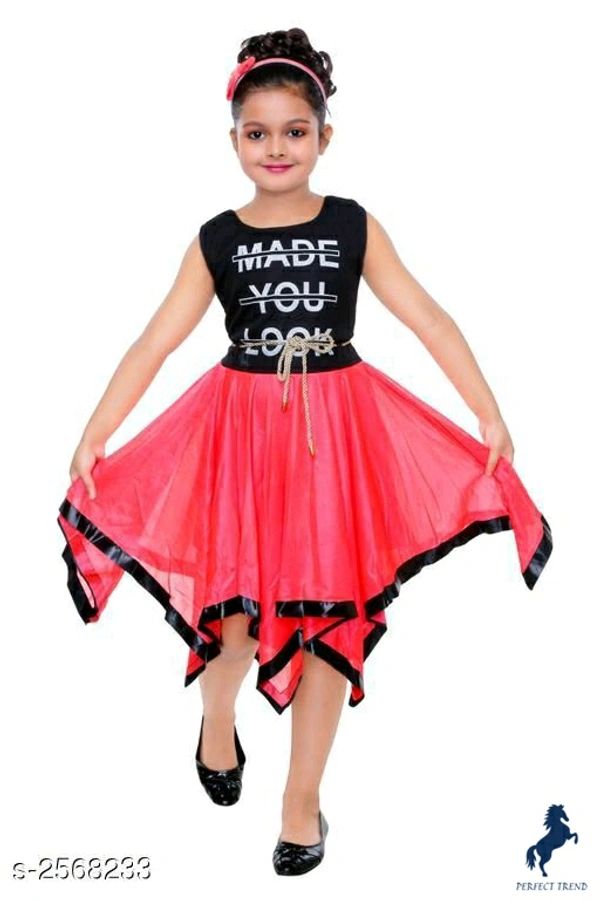 Fabulous Kid's Girls DressFabric: Art Silk Sleeves: Sleeves Are Not  IncludedSize: Age Group (2 - 3 Years) - 20 inAge Group (3 - 4 Years) - 22 inAge Group (4 - 5 Years) - 24 inAge Group (5 - 6 Years) - 26 inAge Group (6 - 7 Years) - 28 inAge Group (7 - 8 Years) - 30 inAge Group (8 - 9 Years)  - 3 - 4 Years