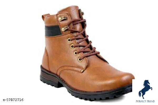BOOT SHOES FOR MEN Material: NubuckSole Material: PVCPattern: SolidFastening & Back Detail: Lace UpMultipack: 1BOOT SHOES FOR MEN - 10