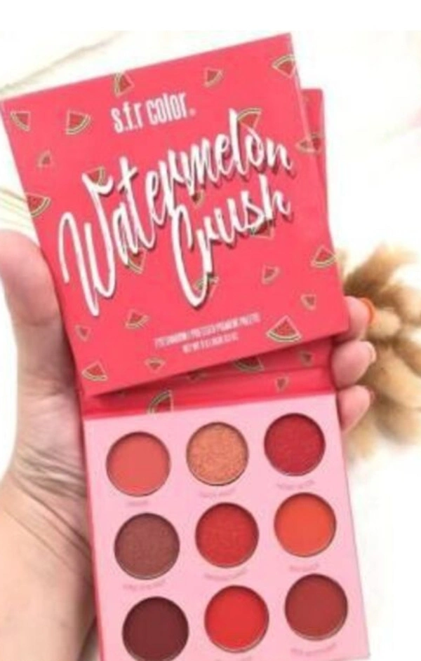 S.f.r Watermelon Crush Eyeshadow Palette  - red palette 