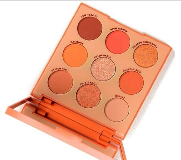 S.f.r Orange You Glad Eyeshadow Palette  - orange palette 
