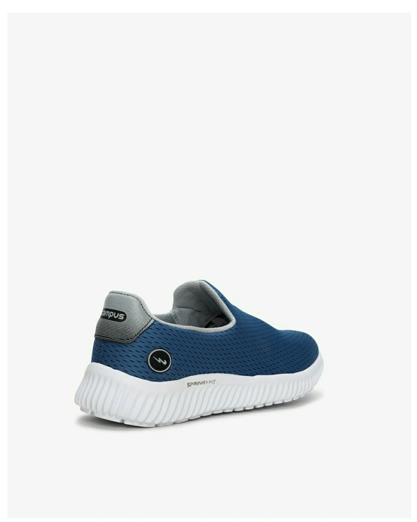 Campus Textured Low-Top Slip-on shoes - 7, Blue