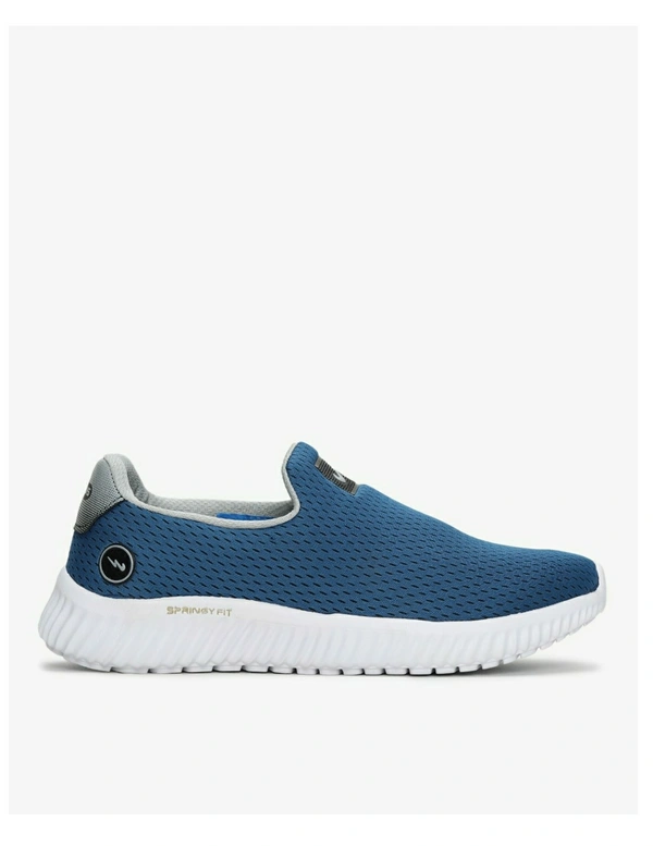 Campus Textured Low-Top Slip-on shoes - 7, Blue