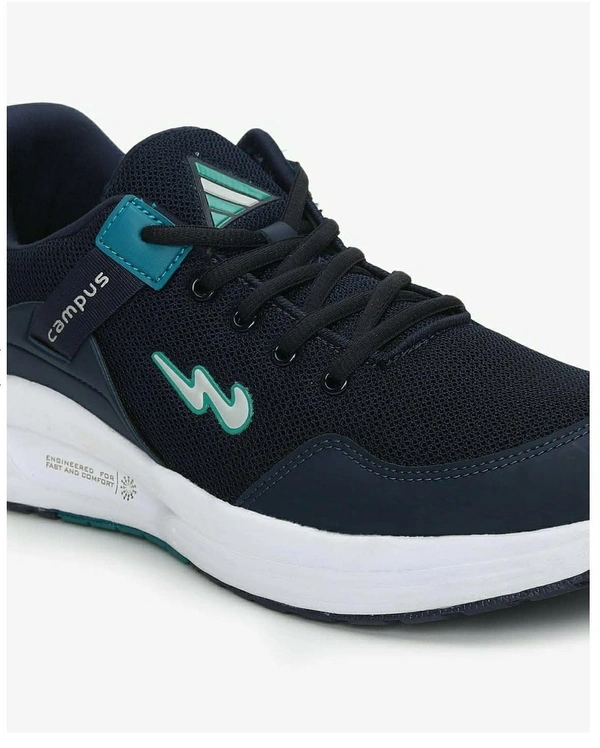 Campus Europa Lace-up Running Shoe - 10, Blue