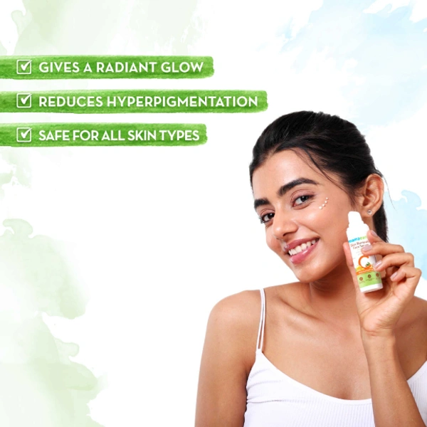 Mama Earth Skin Illuminate Face Serum for Radiant Skin with Vitamin C and Turmeric - 30 g